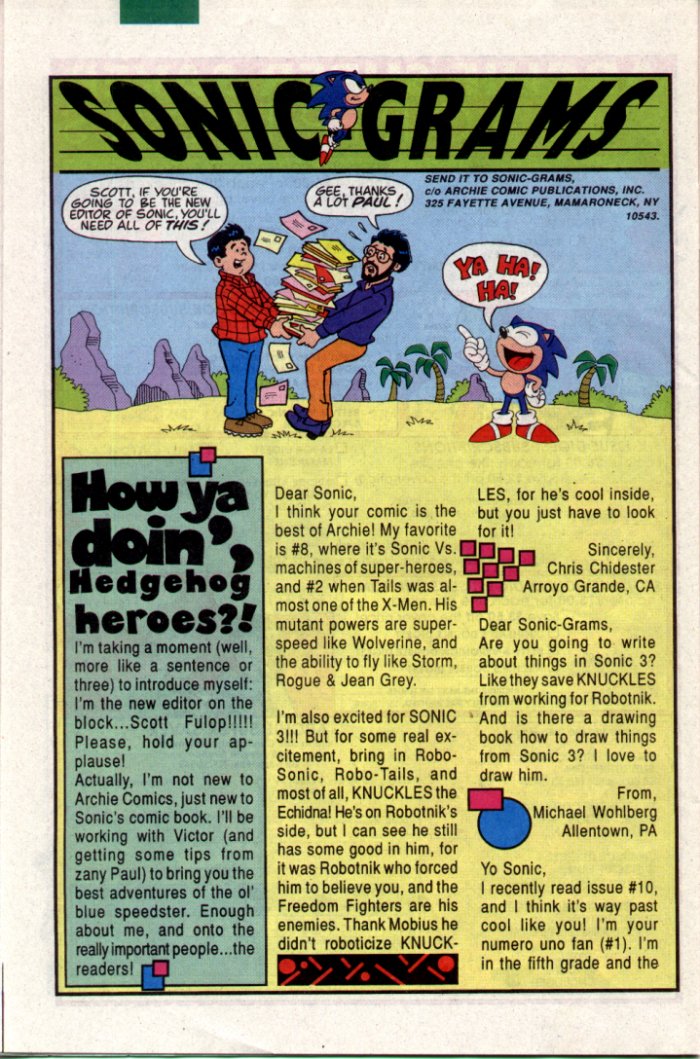 Sonic - Archie Adventure Series July 1994 Page 27